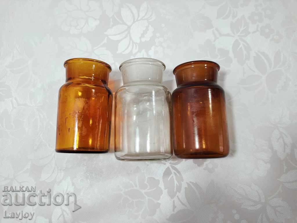 Delivery of Old pharmacy bottles