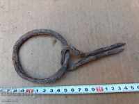 OLD MASSIVE FORGED GATE LOCK - REVIVAL