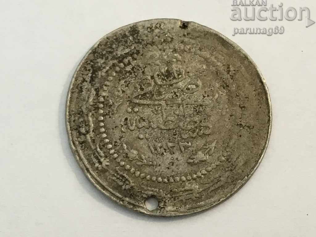 Ottoman Turkey 6 kurusha 1223/29 (L.83.2) R