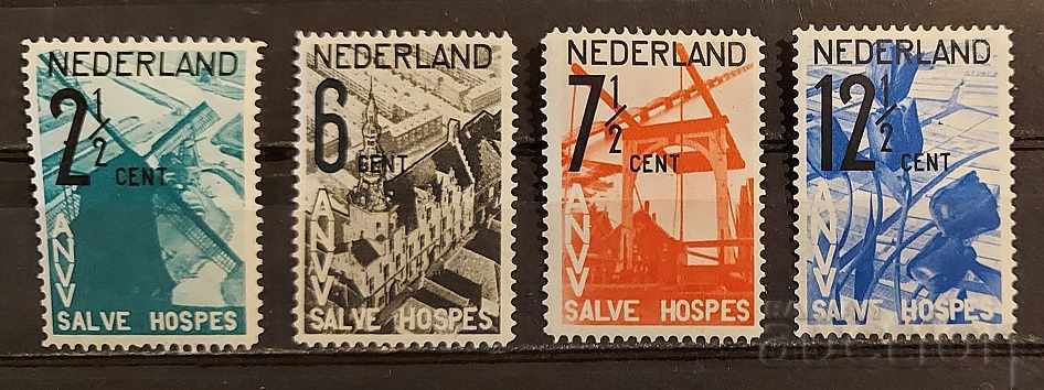 Ολλανδία 1932 Τουρισμός/Κτίρια/Λουλούδια MH