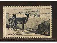 Γαλλική Ανδόρα 1950 Fauna MH