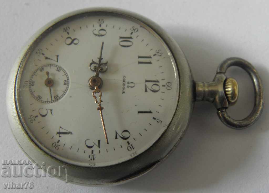 SMALL POCKET WATCH OMEGA-OMEGA-NOT WORKING with price 199.99 BGN | € 102.25