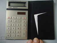 Old retro solar calculator