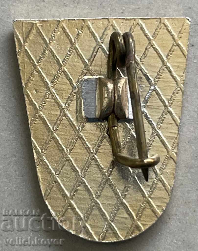 30677 Bulgaria sign Golden rudder Safe division with price 3.00 BGN | € 1.53