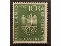 Germany 1953 Anniversary / Birds MNH