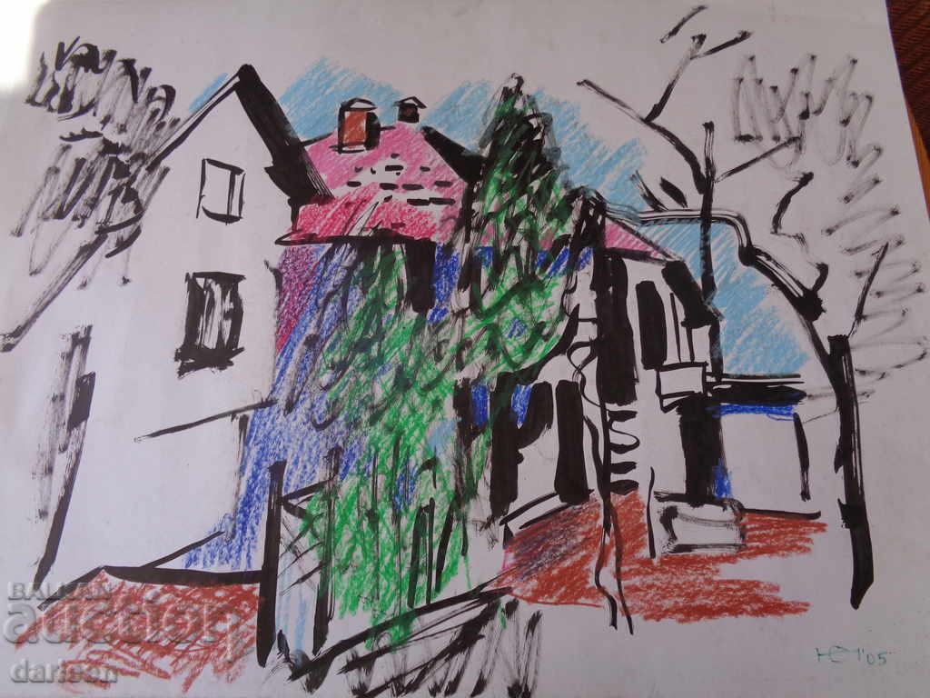 Prof. Emil Nikolov, Mood with houses