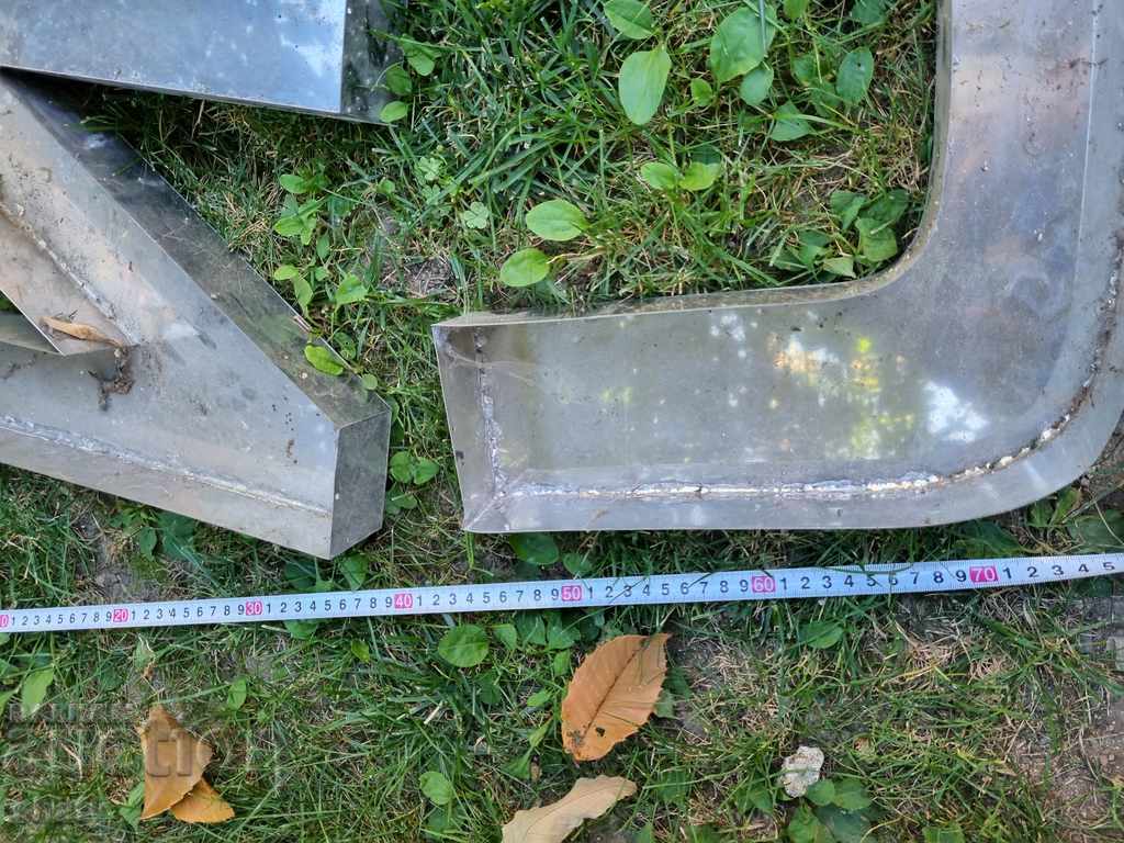 Litere metalice din oțel inoxidabil - 7