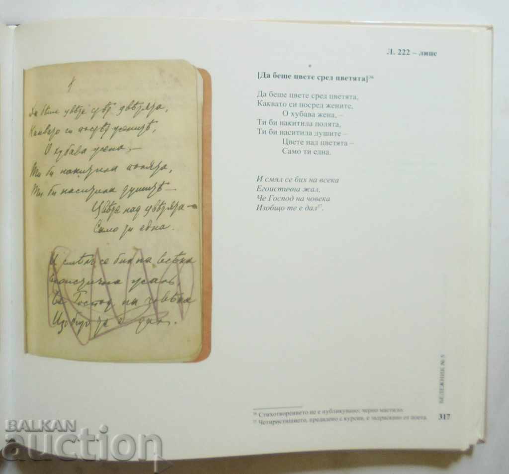 Delivery of The personal notebooks of PK Yavorov - Peyo K. Yavorov 2008 Delivery of The personal notebooks of PK Yavorov - Peyo K. Yavorov 2008