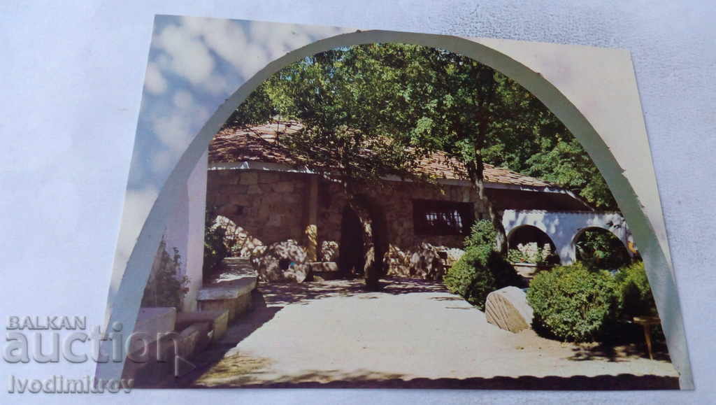 Postcard Zlatni Pyasatsi Restaurant Vodenitsata 1966