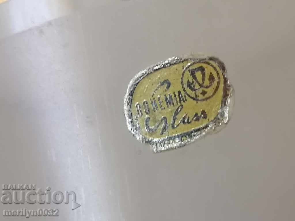 Old vase red glass Bohemia with price 69.50 BGN | € 35.53 Old vase red glass Bohemia with price 69.50 BGN | € 35.53