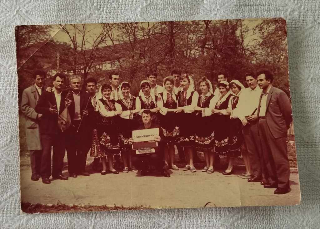 STARA ZAGORA MUSICIANS FOLKLORE ENSEMBLE PHOTO 1964 STARA ZAGORA MUSICIANS FOLKLORE ENSEMBLE PHOTO 1964