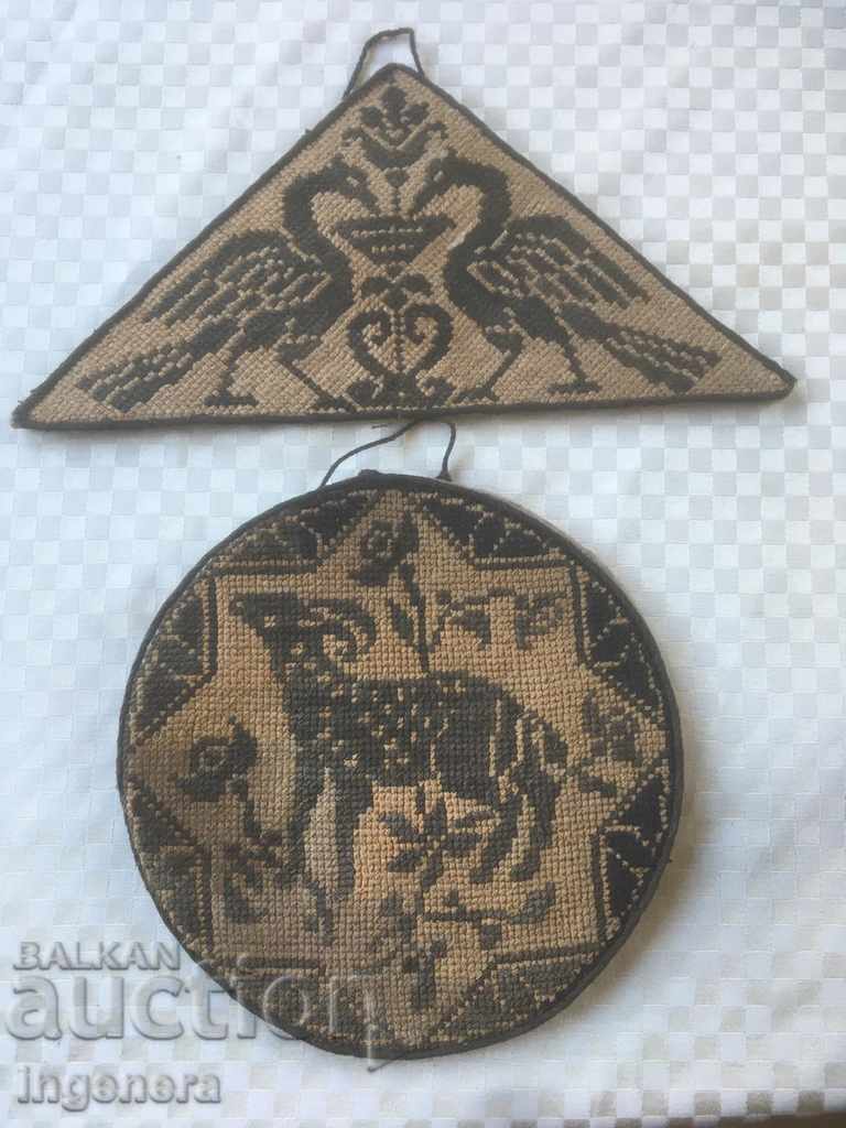 TAPESTRIES PANEL SEWN ANCIENTLY - 5 TAPESTRIES PANEL SEWN ANCIENTLY - 5