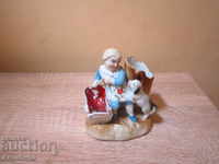 19th Century Porcelain Figurine delivery
