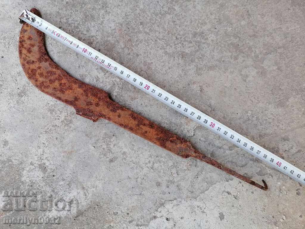 Old hand forged koser wrought iron satyr - 5 Old hand forged koser wrought iron satyr - 5