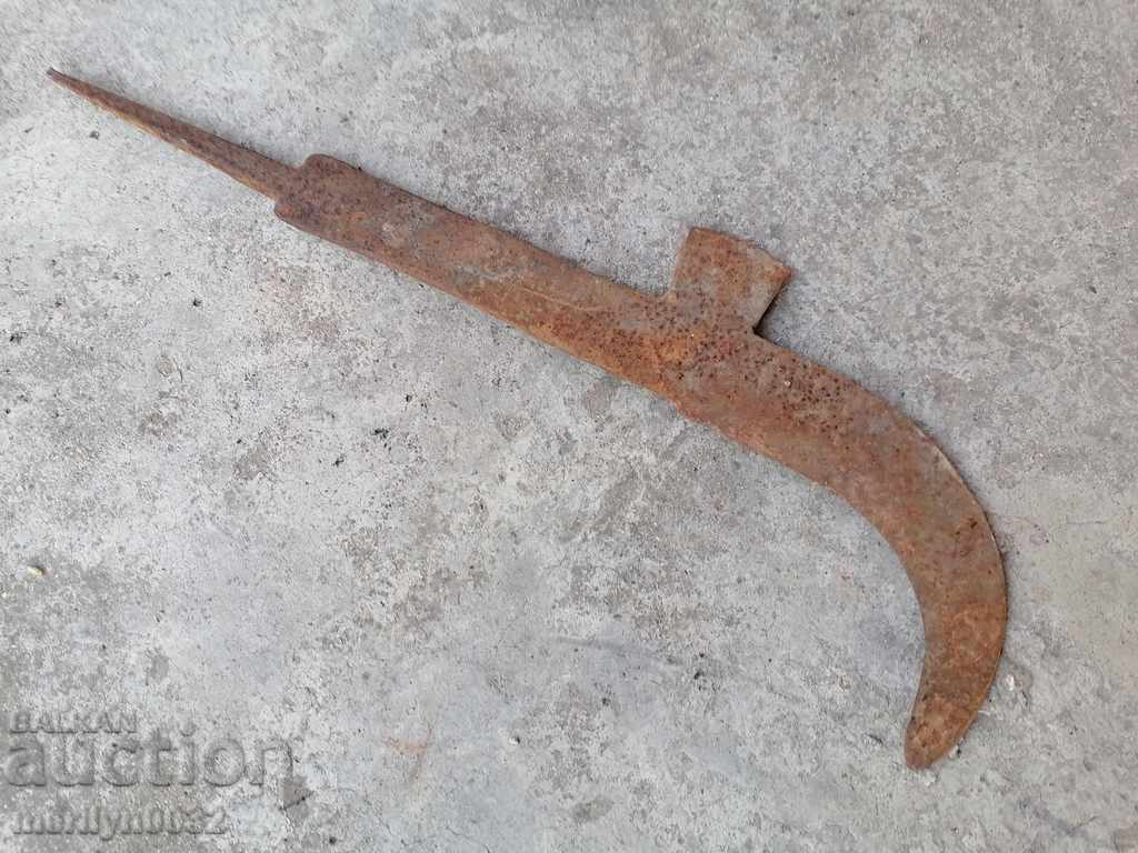 Old hand forged koser wrought iron satyr - 7 Old hand forged koser wrought iron satyr - 7