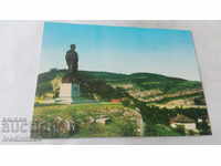 Postcard Lovech The monument of Vasil Levski 1971