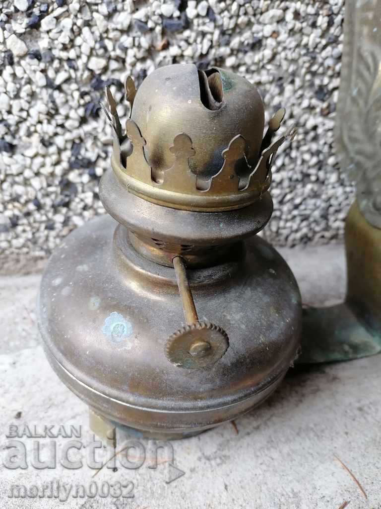 Old gas lamp in Art Deco lantern style - 6 Old gas lamp in Art Deco lantern style - 6