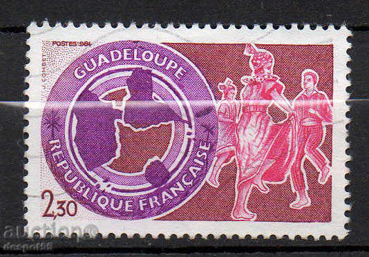 1984. Франция. Регионите на Франция - Гваделупа.