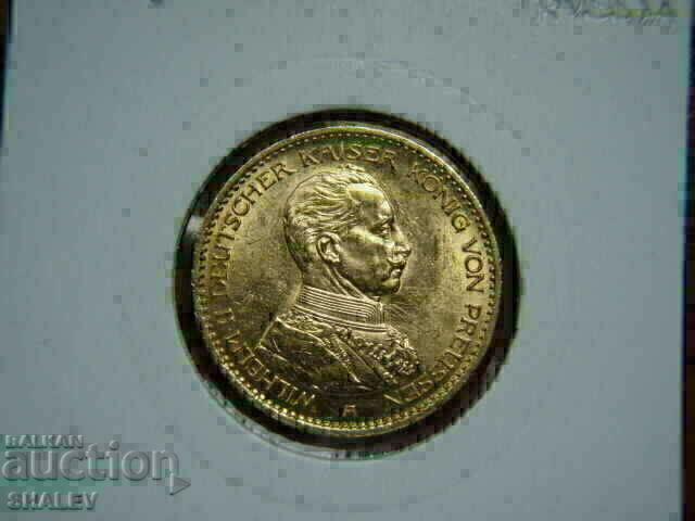 20 Mark 1913 Germany (Prussia) (20 marks) /2/ - AU (gold) - 6 20 Mark 1913 Germany (Prussia) (20 marks) /2/ - AU (gold) - 6
