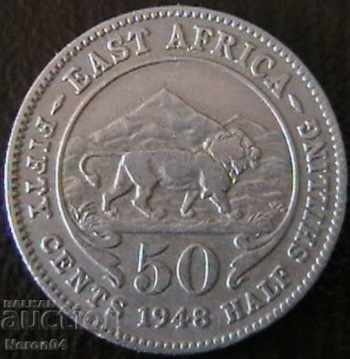 50 цента 1948, Източна Африка