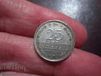 SRI LANKA - Ceylon 25 cents - 1978