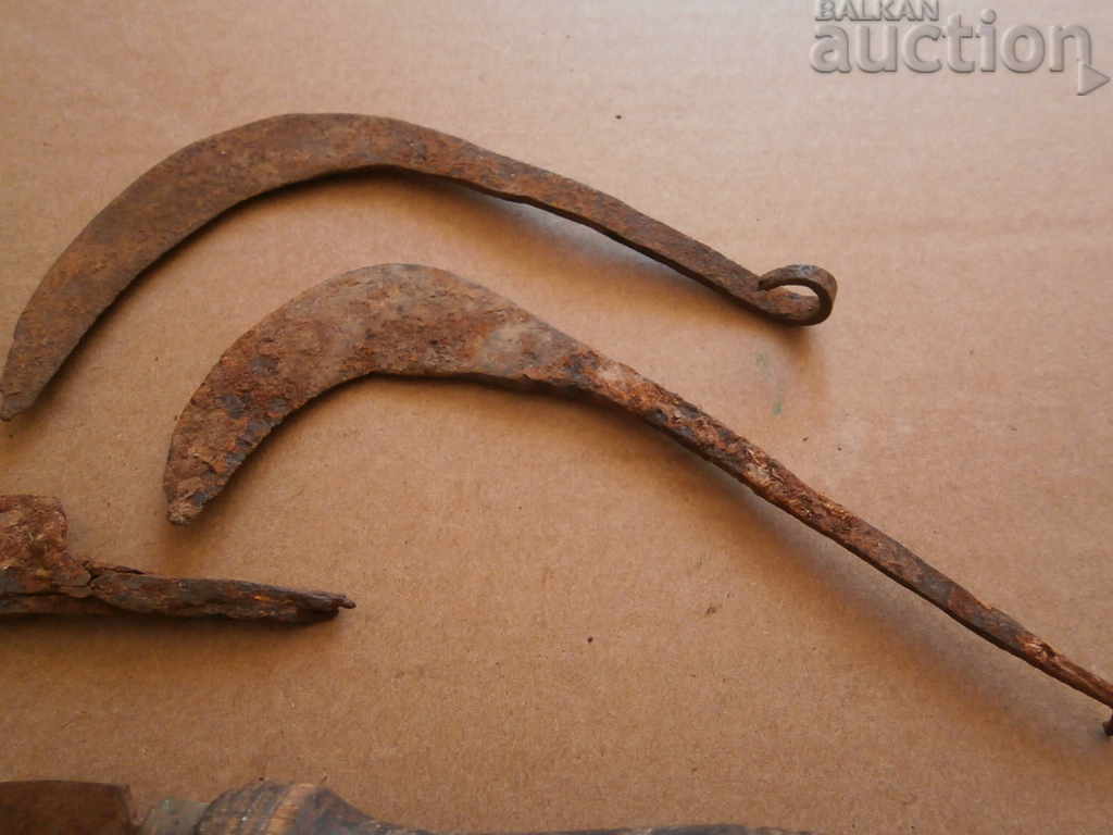 antique forged small tools small knife lot with price 45.00 BGN | € 23.01 antique forged small tools small knife lot with price 45.00 BGN | € 23.01