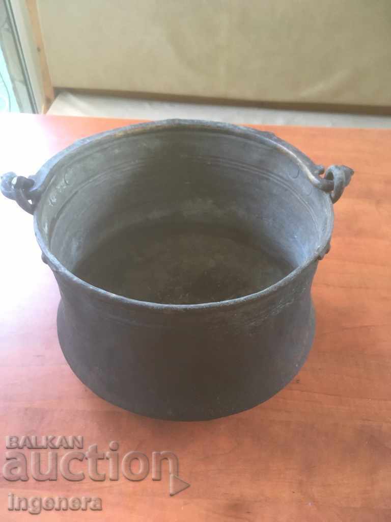 BOILER BOILER MENCHE MED COPPER-11 LITERS-WEIGHT0-1900 GR