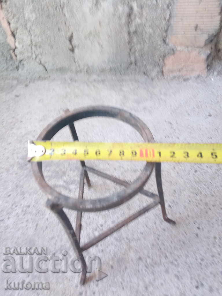 Old iron stand