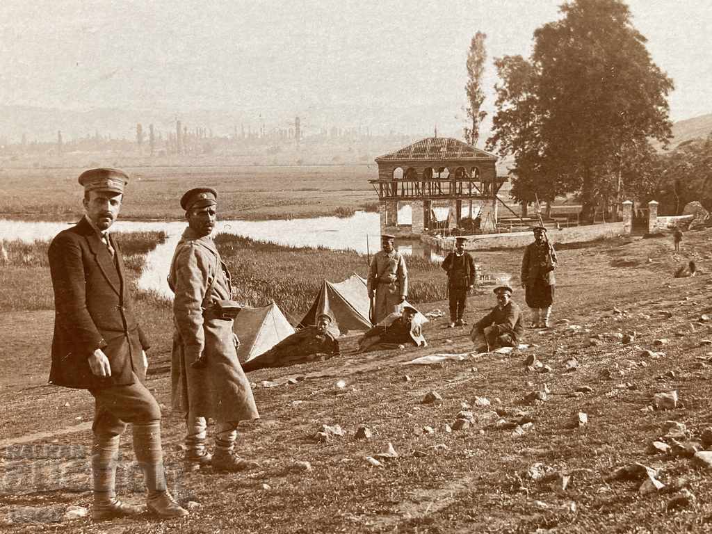 Auction  Ohrid 1916 Stage of post at "Studenchishte" PSV