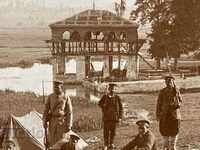 Ohrid 1916. Stage of post at "Studenchishte" PSV