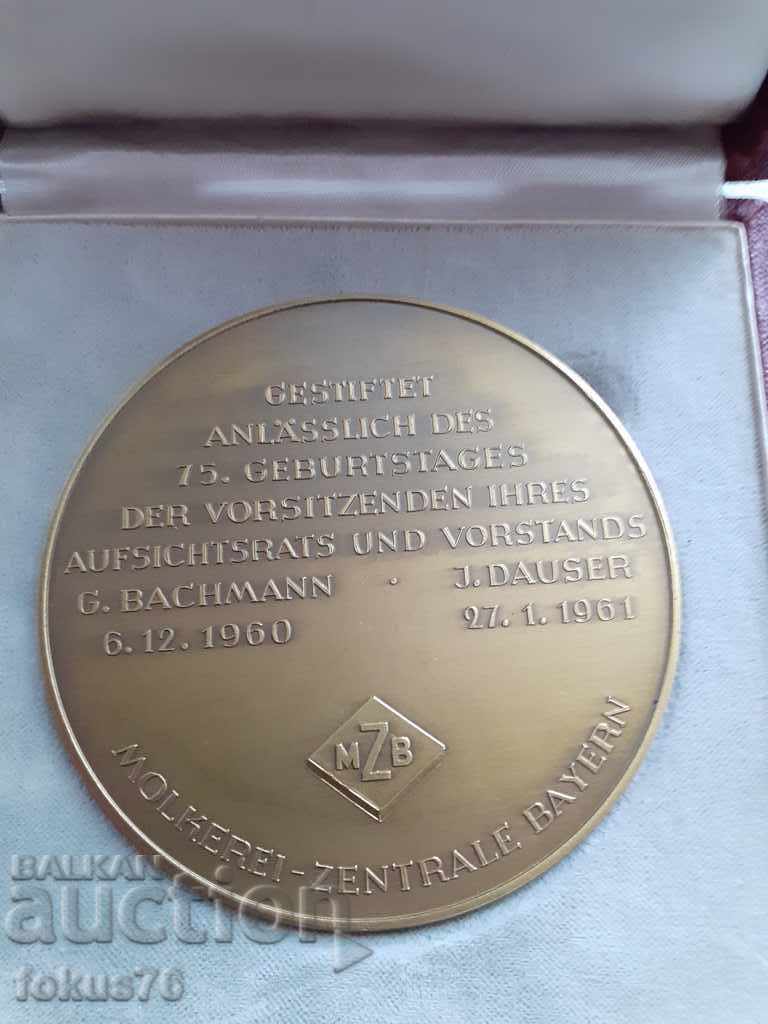 Auction Large German plaque Zentrale Bayern MZB 1930/1960 Auction Large German plaque Zentrale Bayern MZB 1930/1960