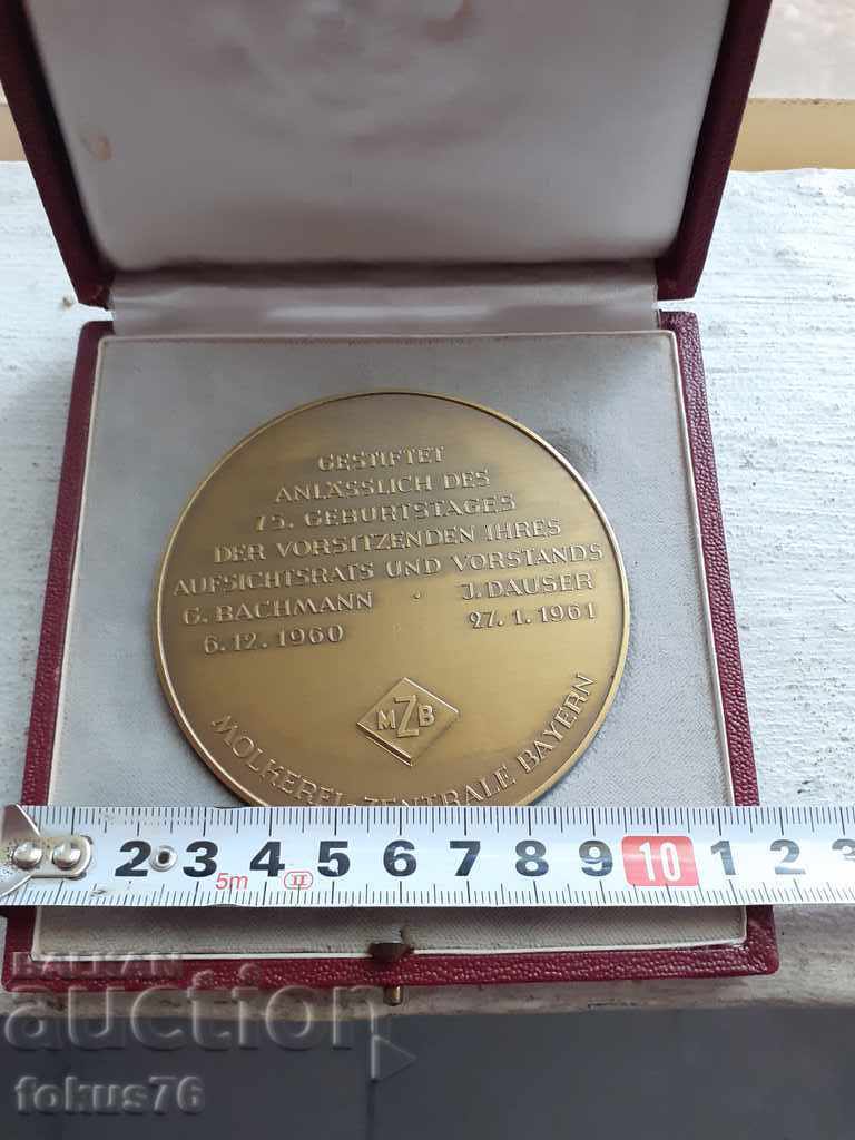 Delivery of Large German plaque Zentrale Bayern MZB 1930/1960 Delivery of Large German plaque Zentrale Bayern MZB 1930/1960