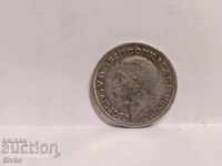 Монета Великобритания 6 пенса, 1936 сребро 500