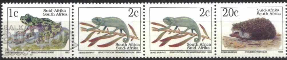 Καθαρές μάρκες Fauna 1993 από τη Νότια Αφρική Νότια Αφρική