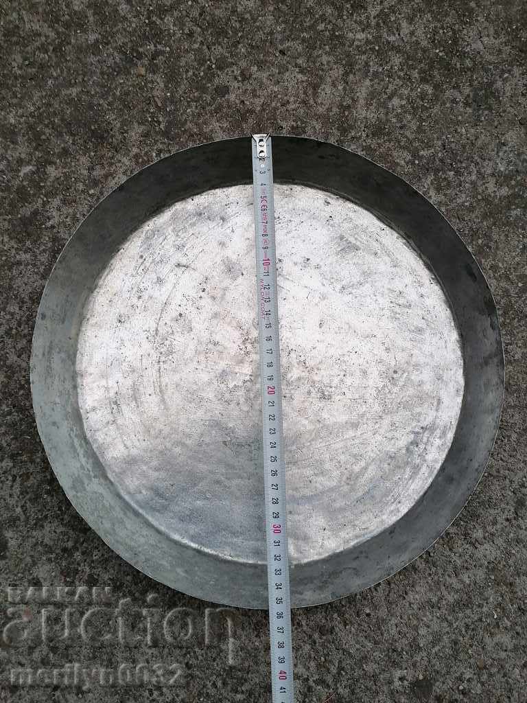 Auction Banitsa tray, baker, tray, blue, copper pot Auction Banitsa tray, baker, tray, blue, copper pot