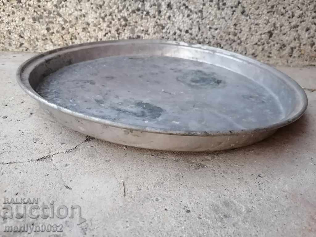 Auction Pie pan, copper, casserole, blue, copper dish Auction Pie pan, copper, casserole, blue, copper dish