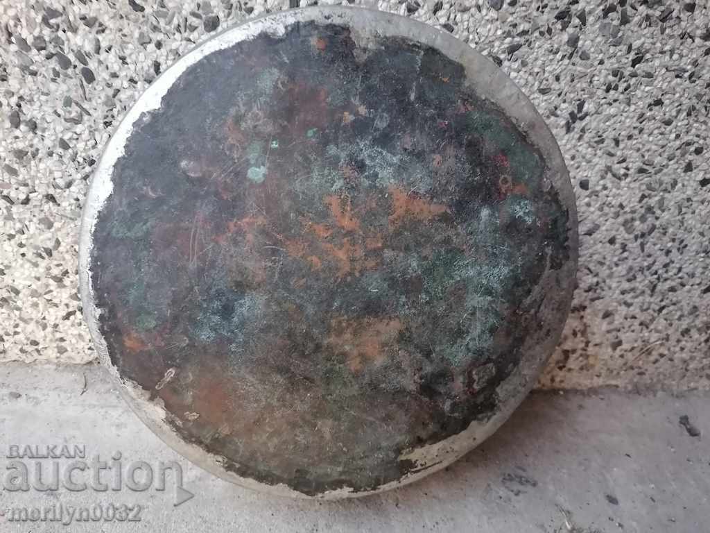 Auction Banitsa tray, baker, tray, blue, copper pot Auction Banitsa tray, baker, tray, blue, copper pot