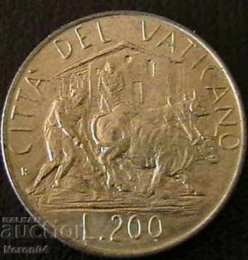 200 GBP 1982, Vatican