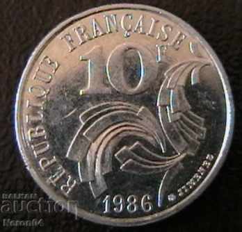 10 francs 1986, France with price 7.99 BGN | € 4.09 10 francs 1986, France with price 7.99 BGN | € 4.09