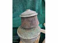Old large copper pot