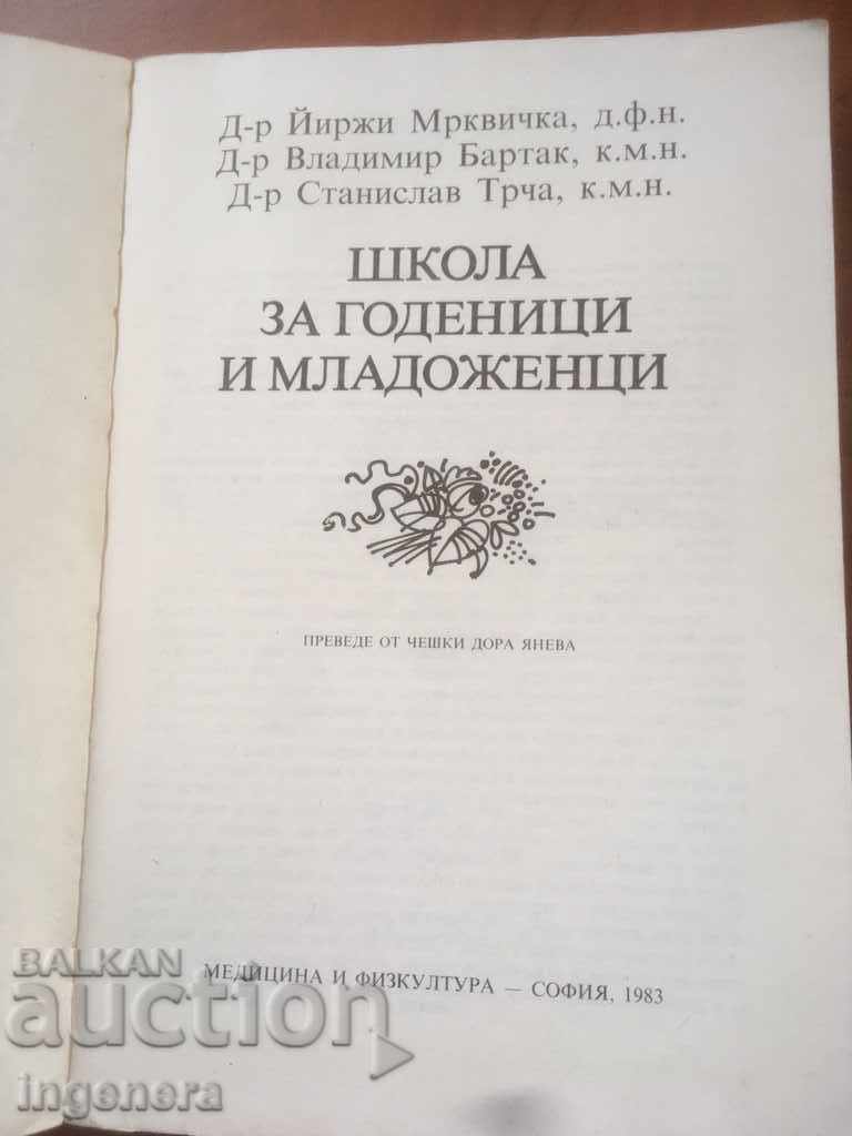 BOOK-SCHOOL FOR BRIDE AND GROOM-1983 with price 3.70 BGN | € 1.89 BOOK-SCHOOL FOR BRIDE AND GROOM-1983 with price 3.70 BGN | € 1.89