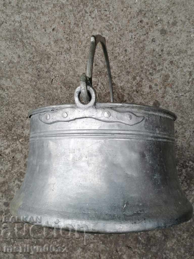 Tinned coin, cauldron, copper, copper vessel - 6 Tinned coin, cauldron, copper, copper vessel - 6