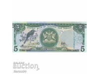 5 долара 2006, Тринидад и Тобаго