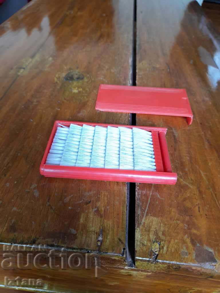 Old pocket brush with price 15.00 BGN | € 7.67 Old pocket brush with price 15.00 BGN | € 7.67