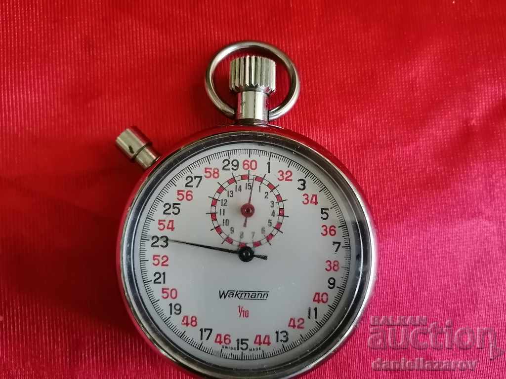 Old Swiss Stopwatch BREITLING / WAKMANN with price 130.00 BGN | € 66.47 Old Swiss Stopwatch BREITLING / WAKMANN with price 130.00 BGN | € 66.47