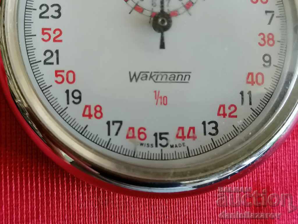 Delivery of Old Swiss Stopwatch BREITLING / WAKMANN Delivery of Old Swiss Stopwatch BREITLING / WAKMANN