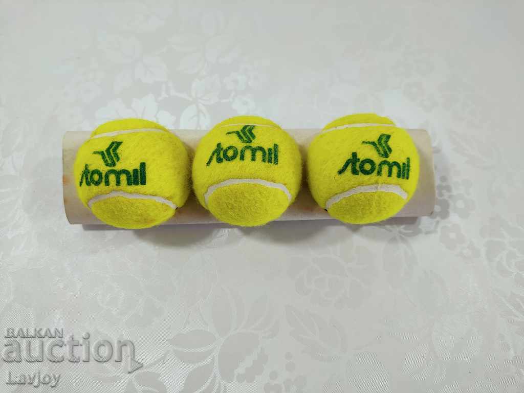Licitație Set retro de mingi de tenis Stomil