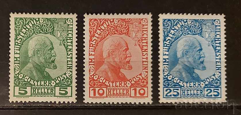 Λιχτενστάιν 1915 Προσωπικότητες / Πρίγκιπας Johann II 12½ x 13 370 € MH