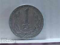 Moneda Polonia 1 zlot 1976