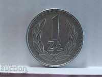 Монета Полша 1 злота 1984 - 1